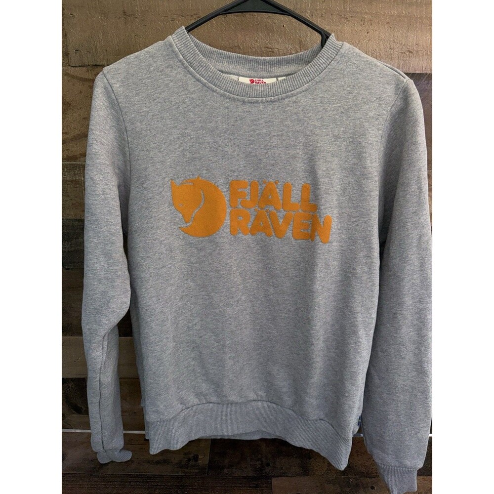 Fjallraven Women’s sweatshirt XS Preowned Gorpcore Gray